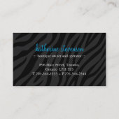 粋なカップケーキの名刺 名刺 (裏面)