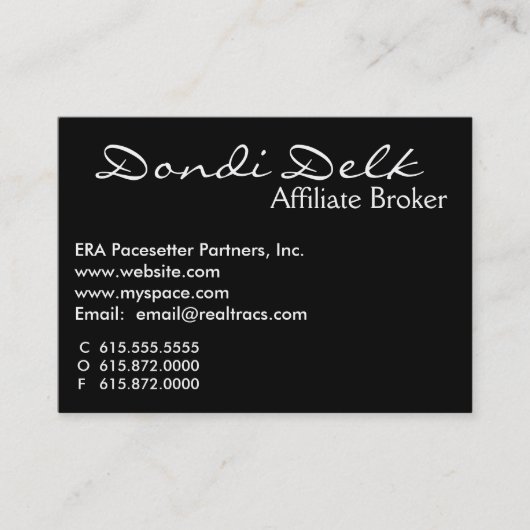 粋なカード 名刺 (正面)