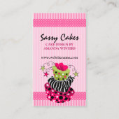粋なケーキのベーカリー 名刺 (正面)