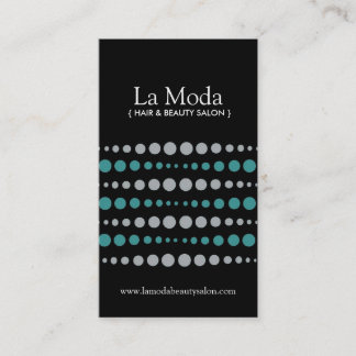 粋なサロンの名刺 名刺