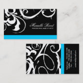 粋なサロンの名刺 名刺 (正面/裏面)