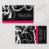 粋なサロンの名刺 名刺 (正面/裏面)