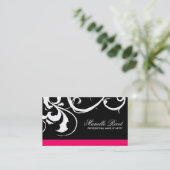 粋なサロンの名刺 名刺 (スタンド正面)