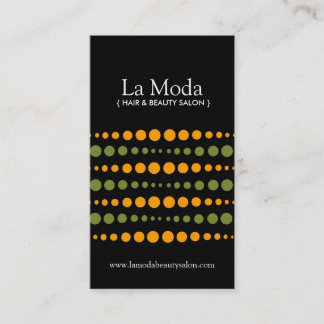 粋なサロンの名刺 名刺