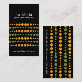 粋なサロンの名刺 名刺 (正面/裏面)