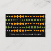 粋なサロンの名刺 名刺 (裏面)