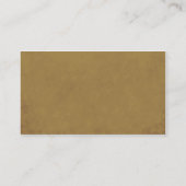 粋なシマウマは縞で飾ります 名刺 (裏面)