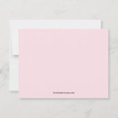 粋なシマウマフレームの保存日付の招待状 セーブザデート (裏面)