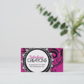 粋なデザイナー名刺 名刺 (スタンド正面)