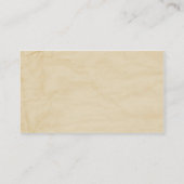 粋なデザート用深皿の名刺 名刺 (裏面)