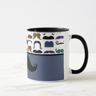 粋なハンドルバーの髭の口ひげStache マグカップ