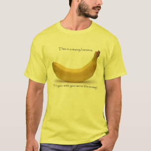 粋なバナナ Tシャツ