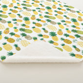 粋なパイナップルパターン シェルパブランケット (3/4)