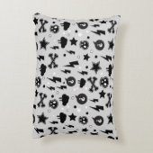 粋なパターン アクセントクッション (裏面(縦))