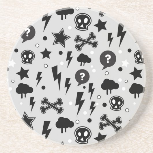 粋なパターン コースター (正面)