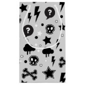 粋なパターン スモールペーパーバッグ (裏面)