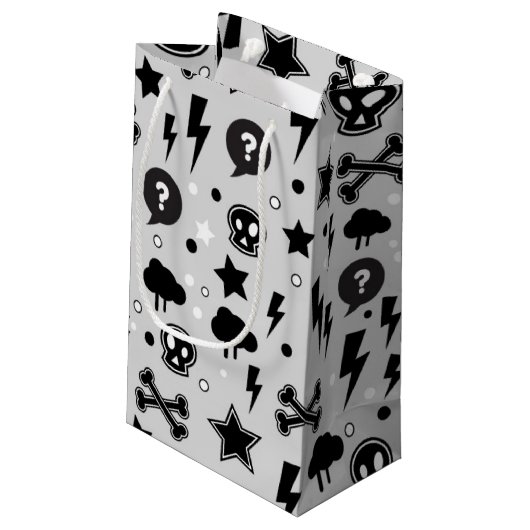 粋なパターン スモールペーパーバッグ (裏面アングル)