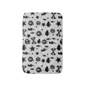 粋なパターン バスマット (正面縦)