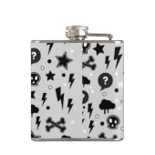 粋なパターン フラスク (裏面)