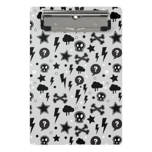 粋なパターン ミニクリップボード (正面)