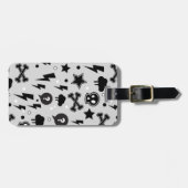 粋なパターン ラゲッジタグ (正面横)