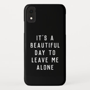 粋なヒップスターのおもしろいな引用文 iPhone XRケース