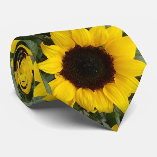 粋なヒマワリ ネクタイ (ロール)
