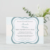 粋なベビーの献呈の《キリスト教》洗礼式や命名式の招待状 招待状 (スタンド正面)