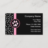 粋なペットサービス 名刺 (正面)