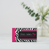 粋なペットスタイリストの名刺 名刺 (スタンド正面)