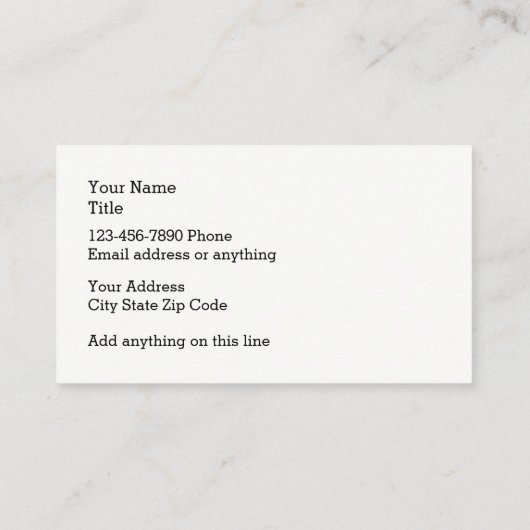 粋なペットテーマ 名刺 (裏面)