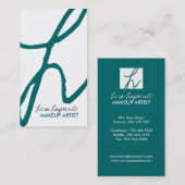 粋なメーキャップアーティストの名刺 名刺 (正面/裏面)