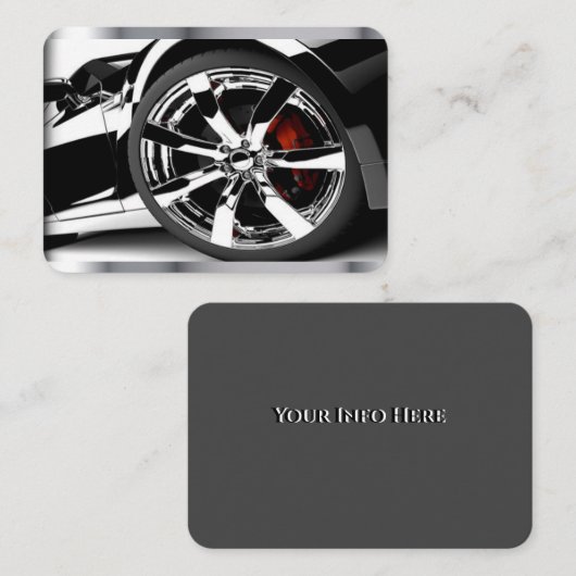 粋な上品さ。 名刺 (正面/裏面)