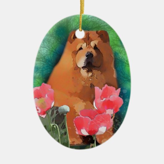 粋な休日 セラミックオーナメント (正面)