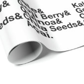 粋な健康食品 ラッピングペーパー (ロールコーナー)