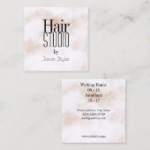 粋な優雅巨人の手紙 スクエア名刺 (正面/裏面)