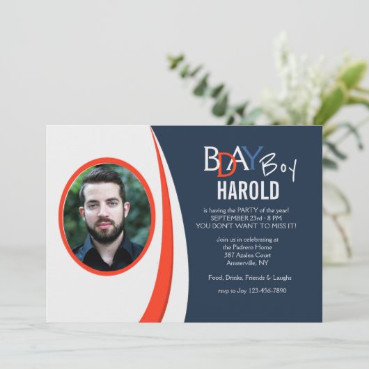 粋な写真の招待状 招待状 (スタンド正面)