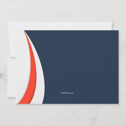 粋な写真の招待状 招待状 (裏面)