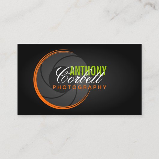 粋な写真撮影 名刺 (正面)