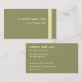 粋な名刺 名刺 (正面/裏面)