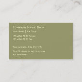 粋な名刺 名刺 (裏面)