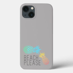 粋な夏"ビーチ"、多彩なパイナップル iPhone 13ケース