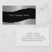 粋な専門の名刺 名刺 (正面/裏面)