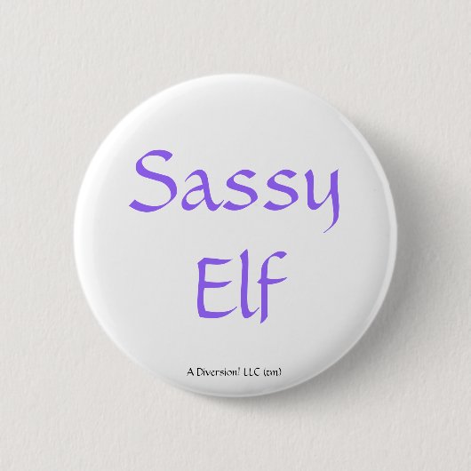 粋な小妖精や小人 缶バッジ (正面)