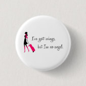 粋な搭乗員Pin 缶バッジ (正面)