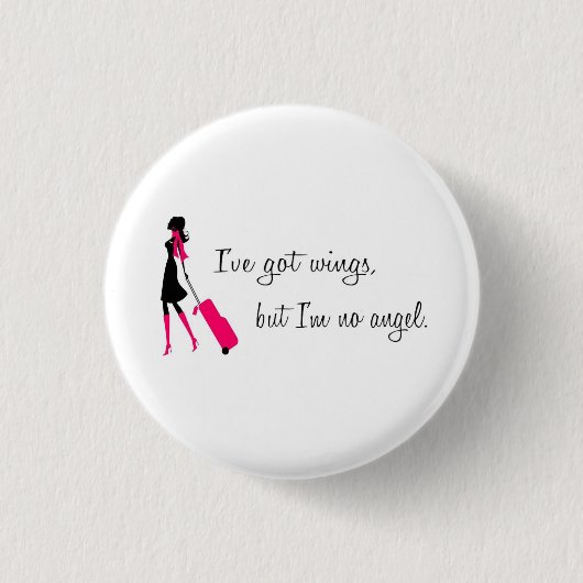 粋な搭乗員Pin 缶バッジ (正面)