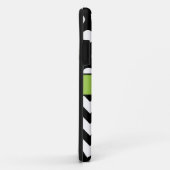 粋な水玉模様のシェブロンのジグザグ形のiPhone 5の場合 Case-Mate iPhoneケース (裏面/右)