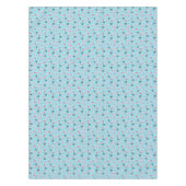 粋な熱帯フラミンゴ及びスイカパターン テーブルクロス (正面)