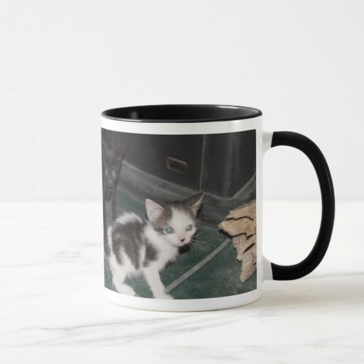 粋な猫 マグカップ (右)