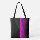 粋な紫色のヘアーサロンのトートバック トートバッグ (裏面)